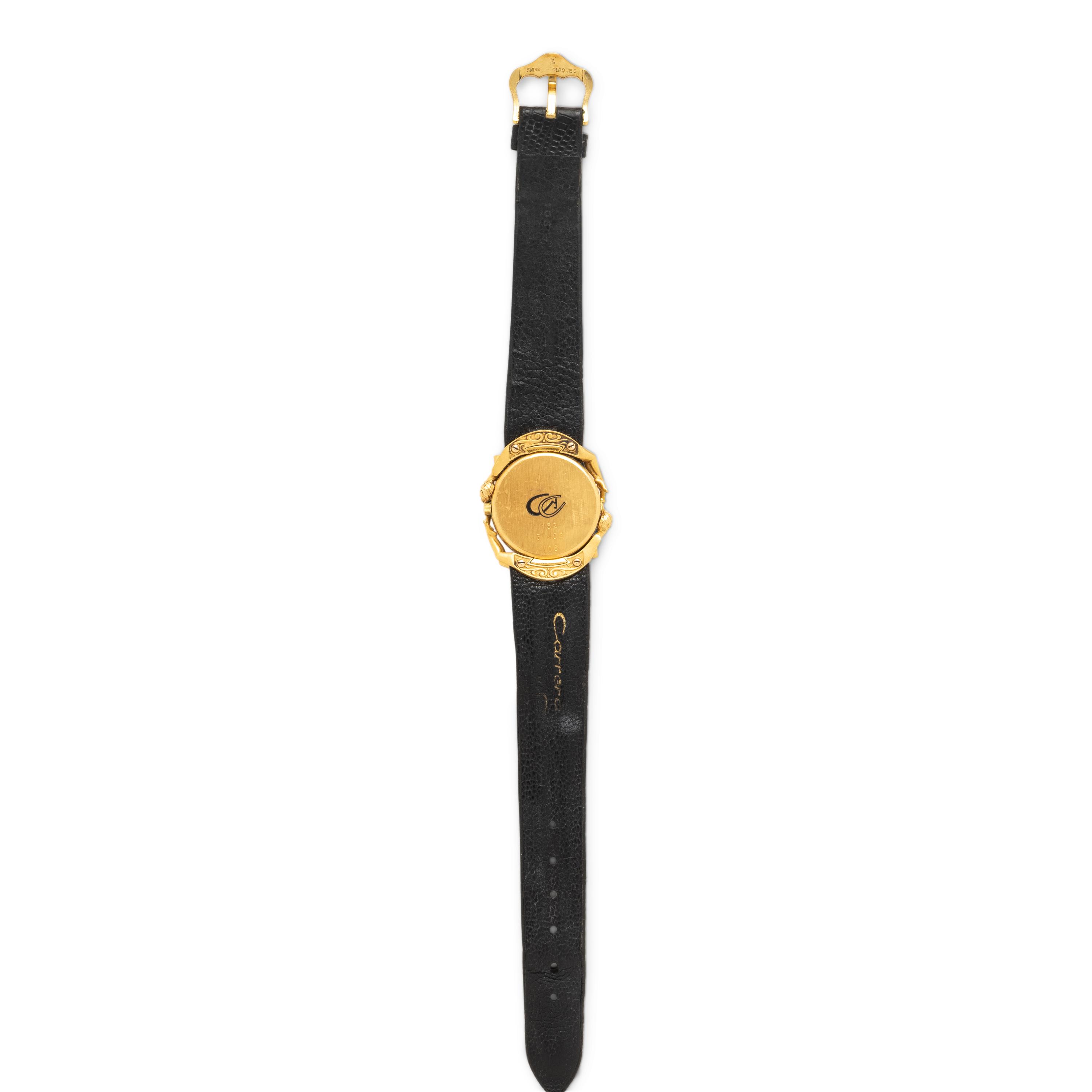 Carrera y Carrera, Ref. 31406, Yellow Gold 'Adam and Eve' Watch