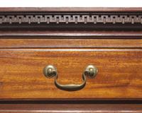 A George III mahogany tall chest of drawers, late 18th century