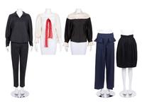 Six Designer Pieces: Five Claude Montana and One Krizia, 1980-90s