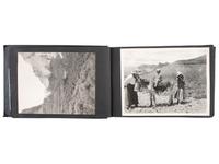 [NATIVE AMERICANS - HARVEY, Fred (1835-1901)]. Album containing 71 photographs documenting Native American subjects and the American Southwest. Ca 1920.