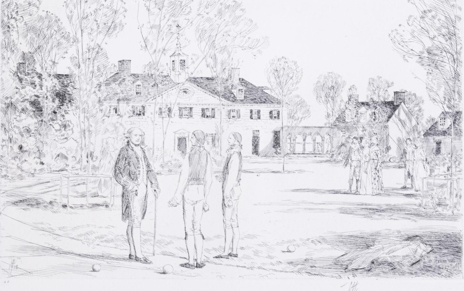 Bowling on the Green , 1931