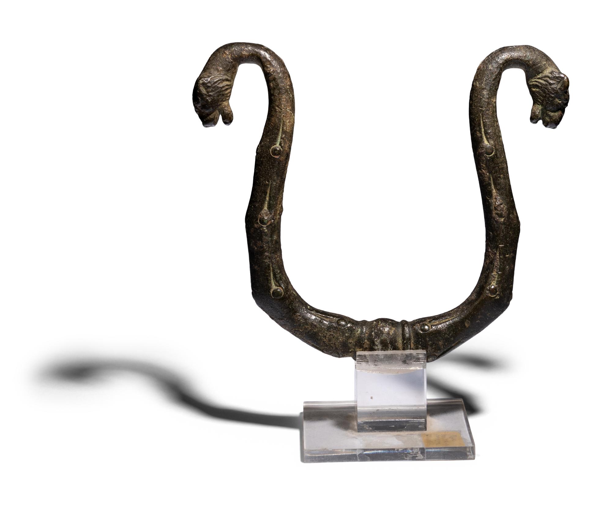 A Roman Bronze Handle