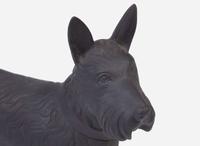 A Wedgwood Black Basalt Figure of a Scottie Dog, UK, 2003