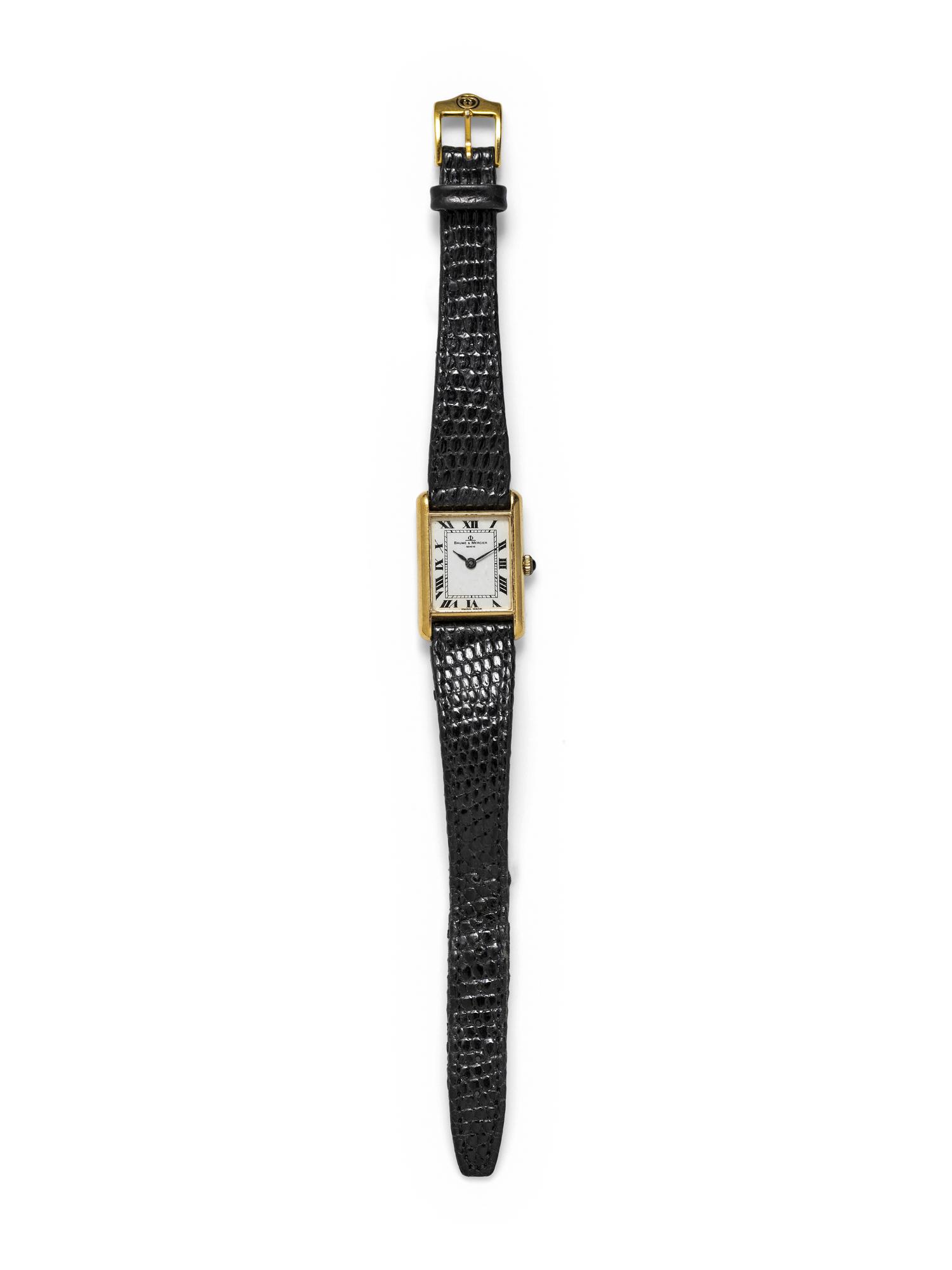 BAUME & MERCIER, 18K YELLOW GOLD WATCH