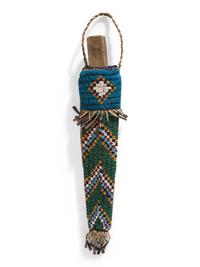 Blackfeet Beaded Knife Sheath, with Knife