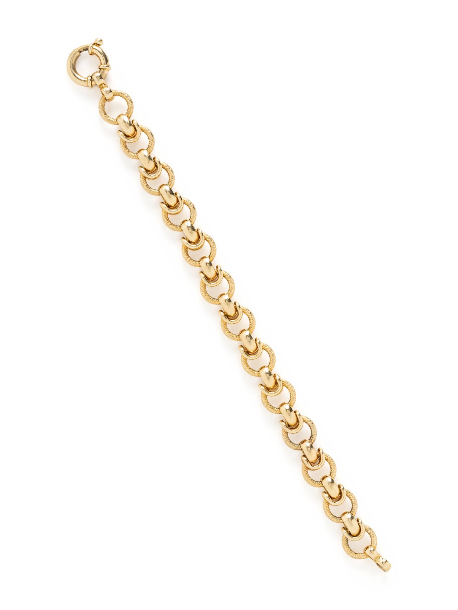 YELLOW GOLD BRACELET