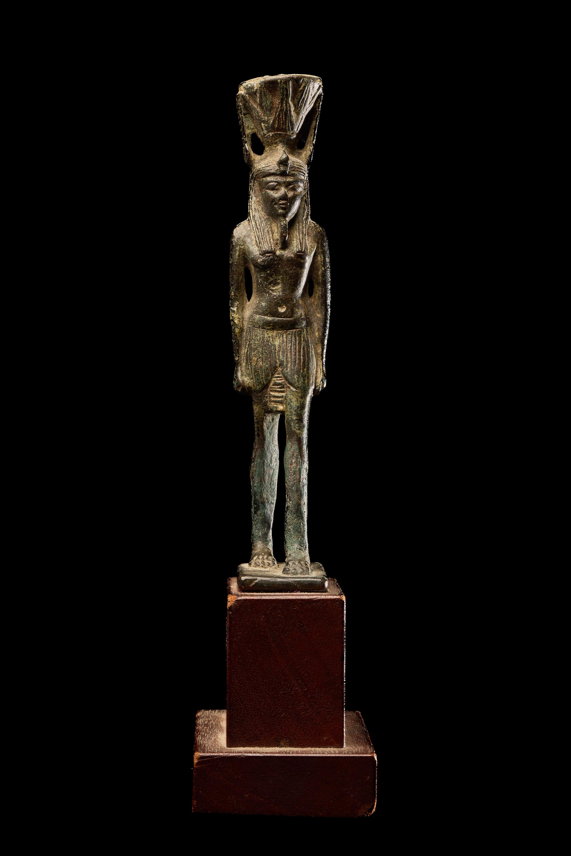 An Egyptian Bronze Nefertum