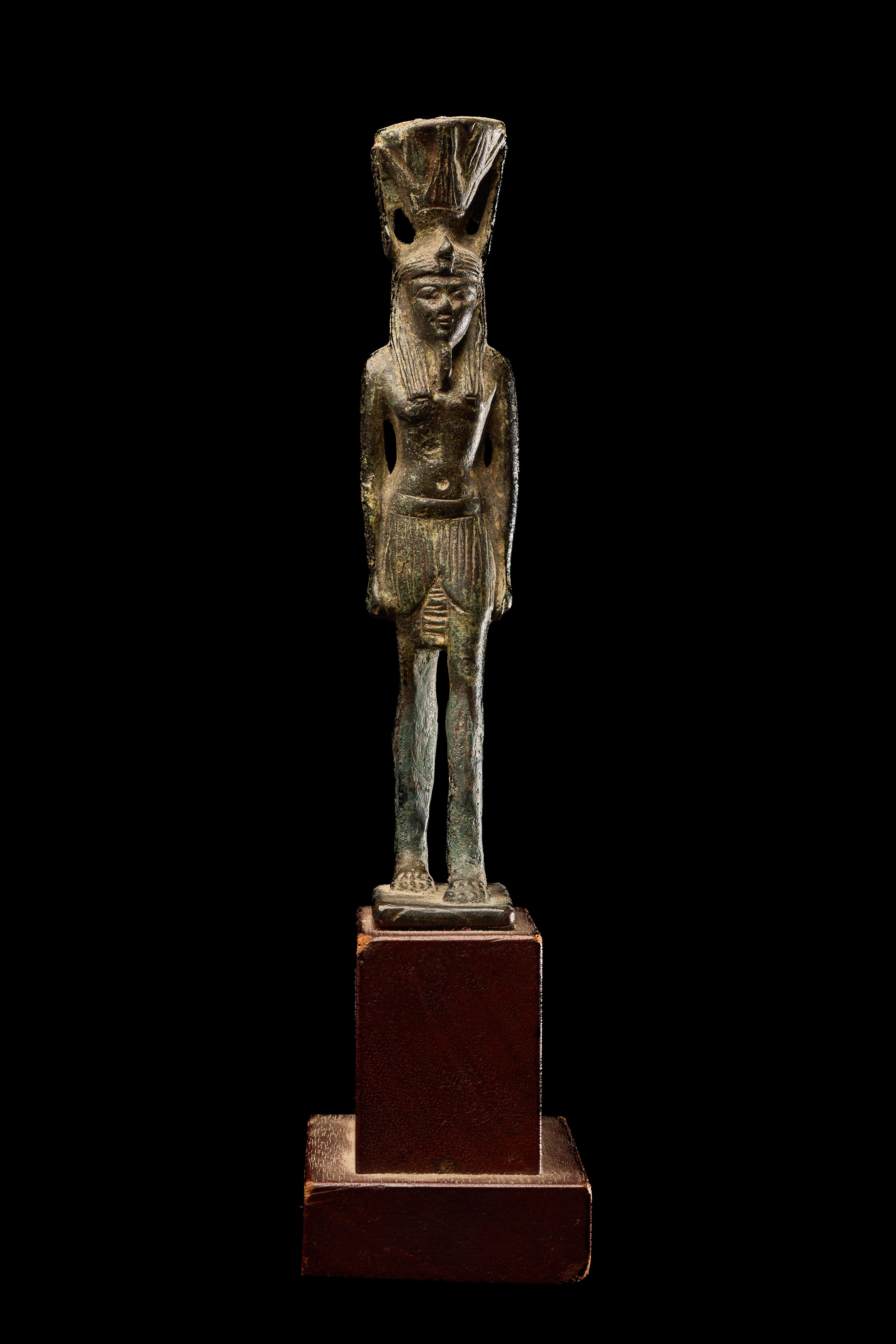 An Egyptian Bronze Nefertum