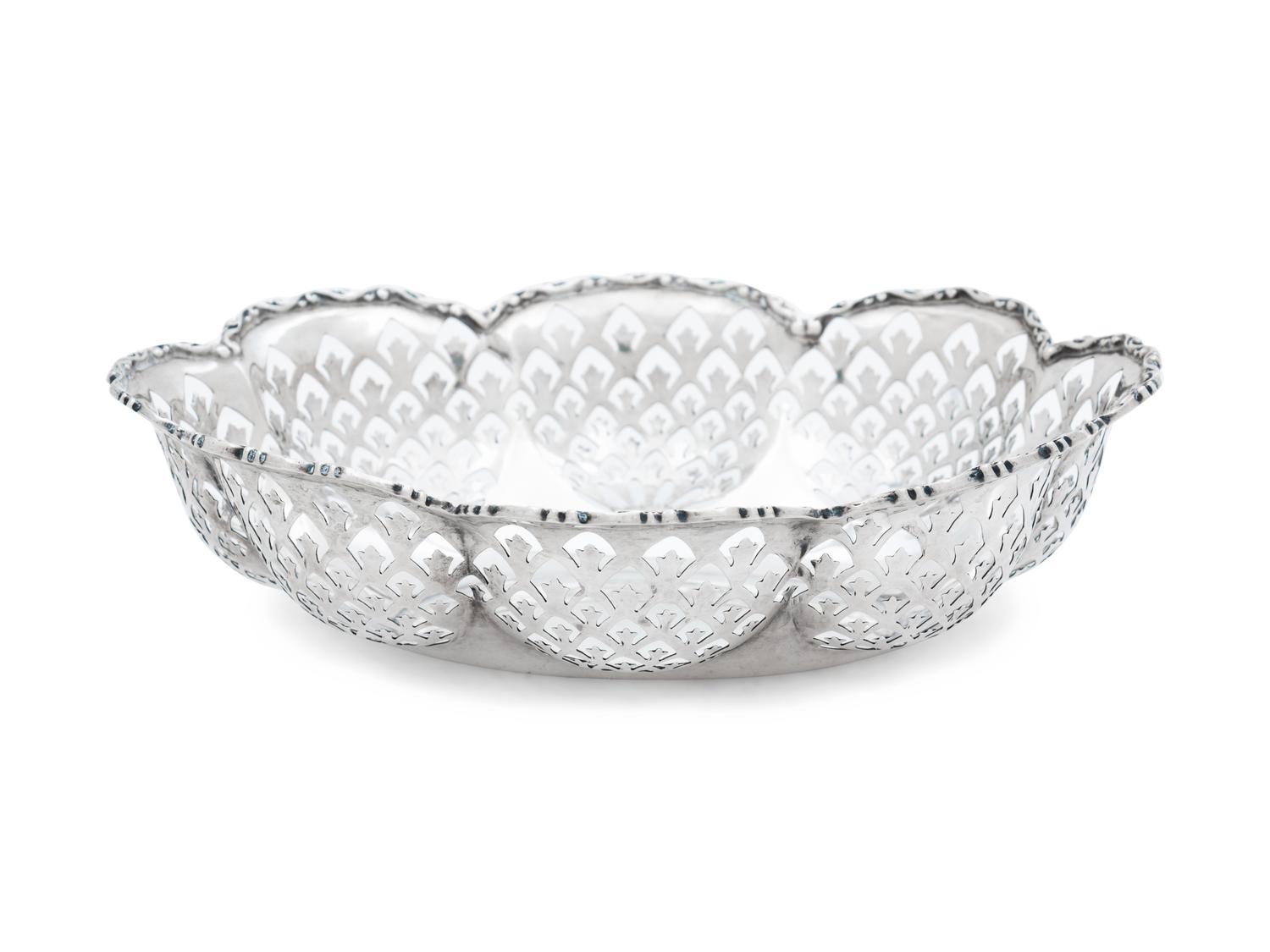 An English Silver Candy Bowl
