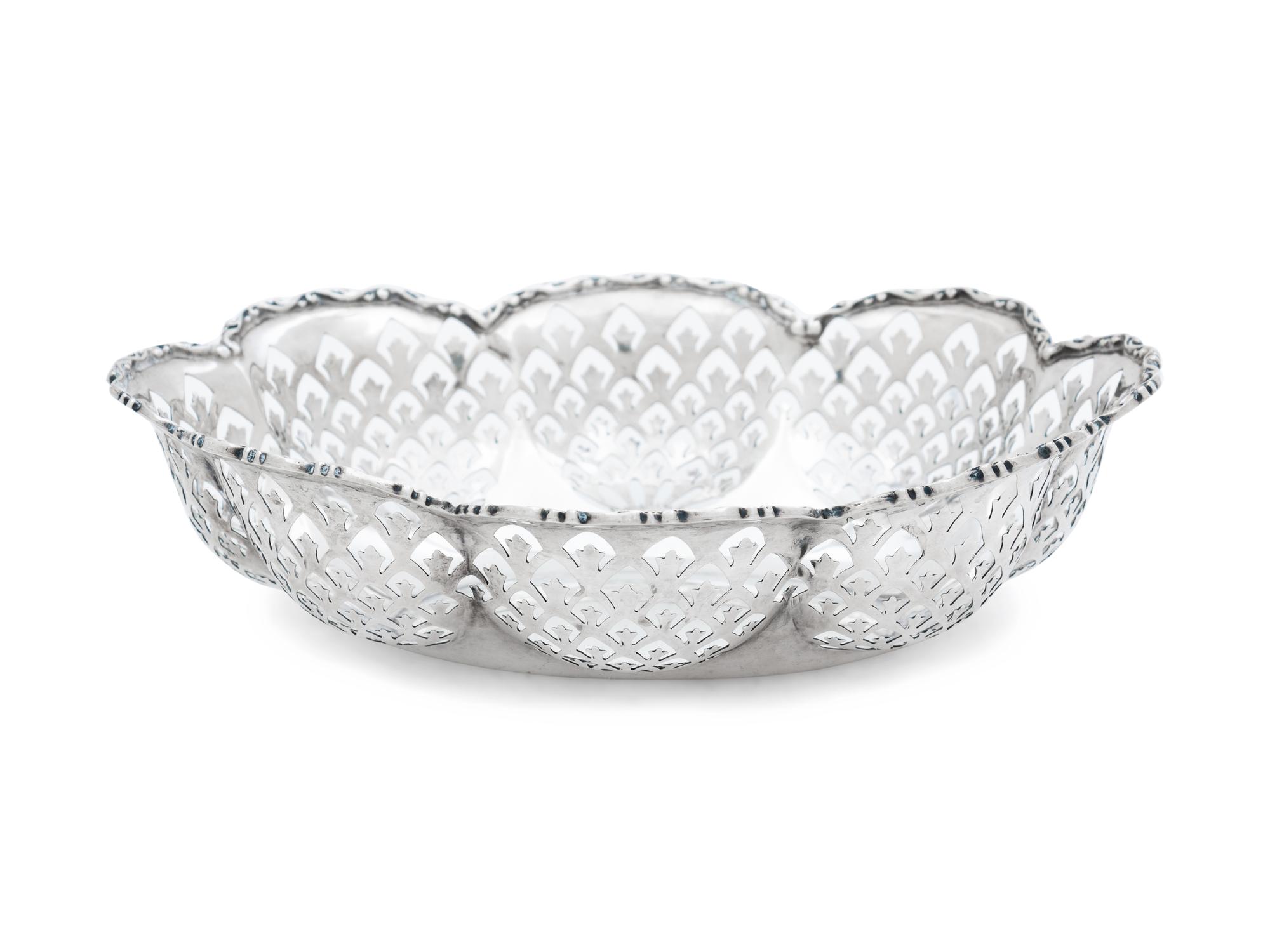 An English Silver Candy Bowl
