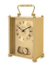 A Belvedere Brass Carriage Clock