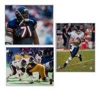 A Large Group of Chicago Bears Signed Autograph Memorabilia Featuring Dick Butkus, Dave Duerson and Wilber Marshall