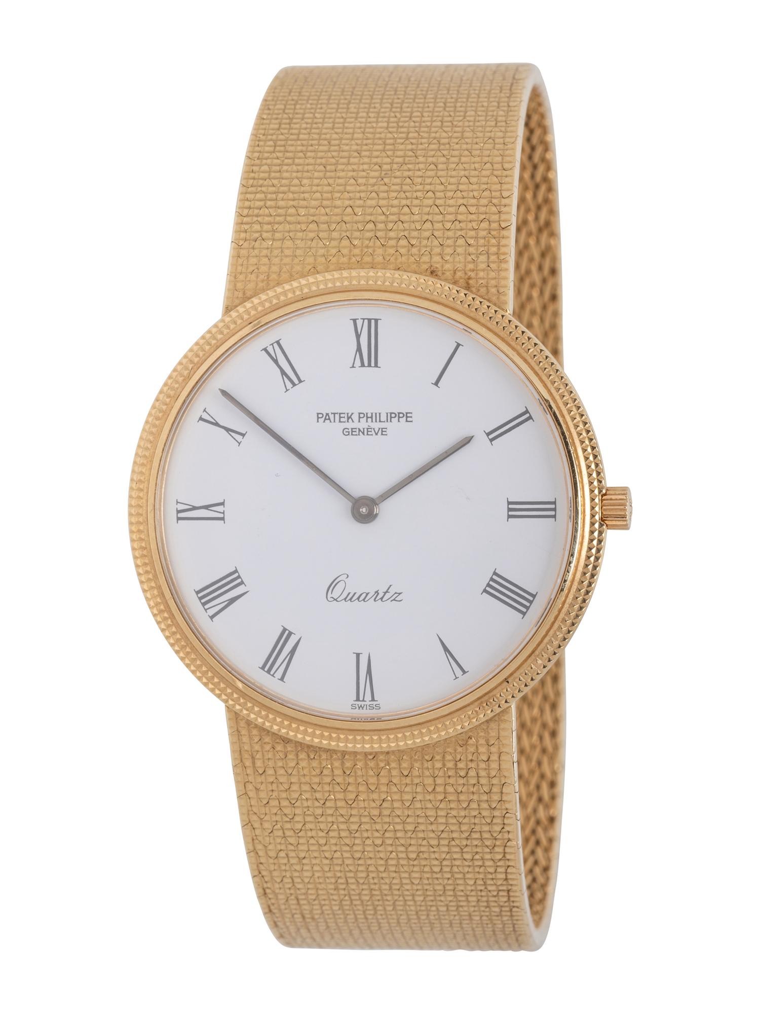 PATEK PHILIPPE, REF. 3744/1 18K YELLOW GOLD 'CALATRAVA' WATCH