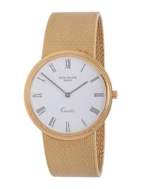 PATEK PHILIPPE, REF. 3744/1 18K YELLOW GOLD 'CALATRAVA' WATCH