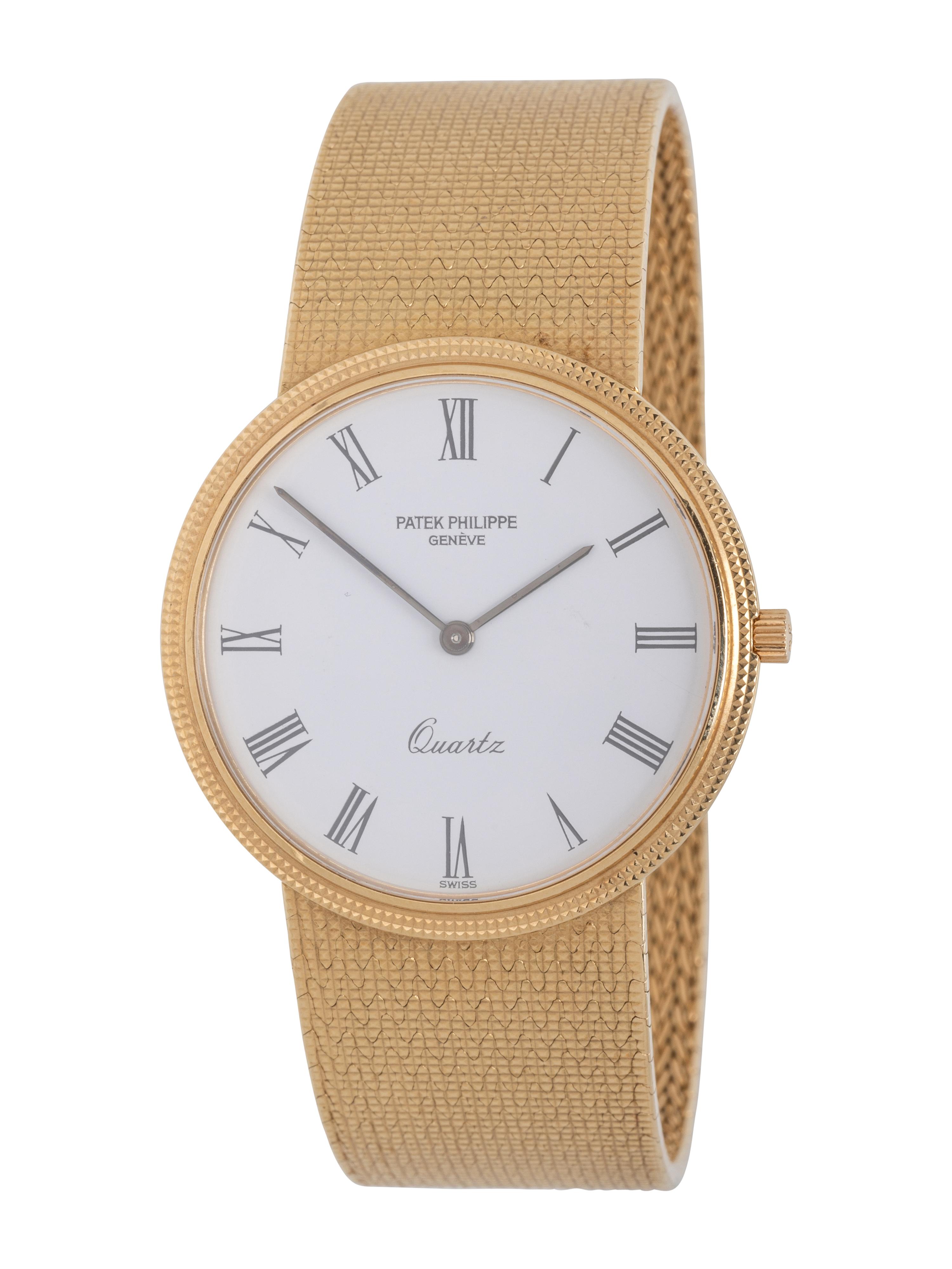 PATEK PHILIPPE, REF. 3744/1 18K YELLOW GOLD 'CALATRAVA' WATCH