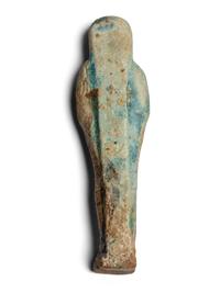 An Egyptian Faience Ushabti for "Sa-Iset"