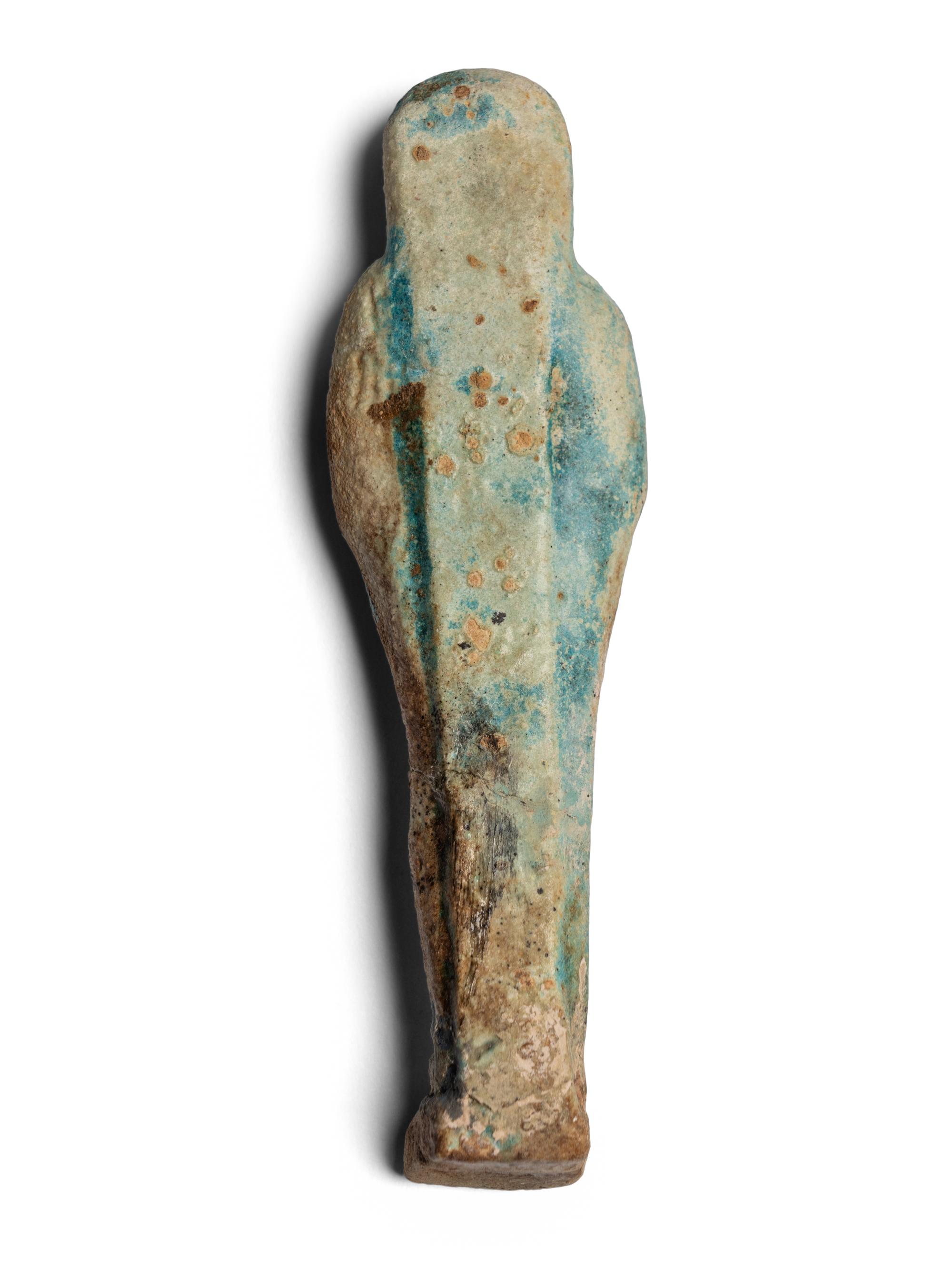 An Egyptian Faience Ushabti for "Sa-Iset"