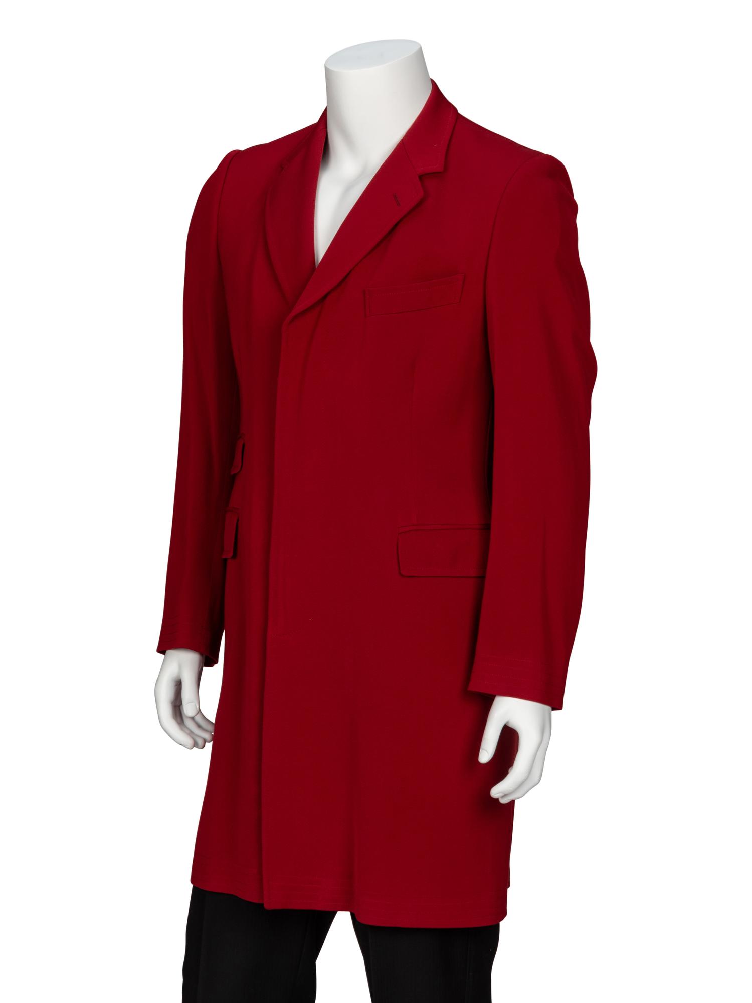 Paul Smith, Maroon Wool Coat