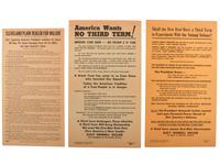 [WILLKIE, Wendell (1892-1944)]. A group of photographs, tickets, publications, sheet music, and other ephemera related Willkie's 1940 presidential nomination and campaign.