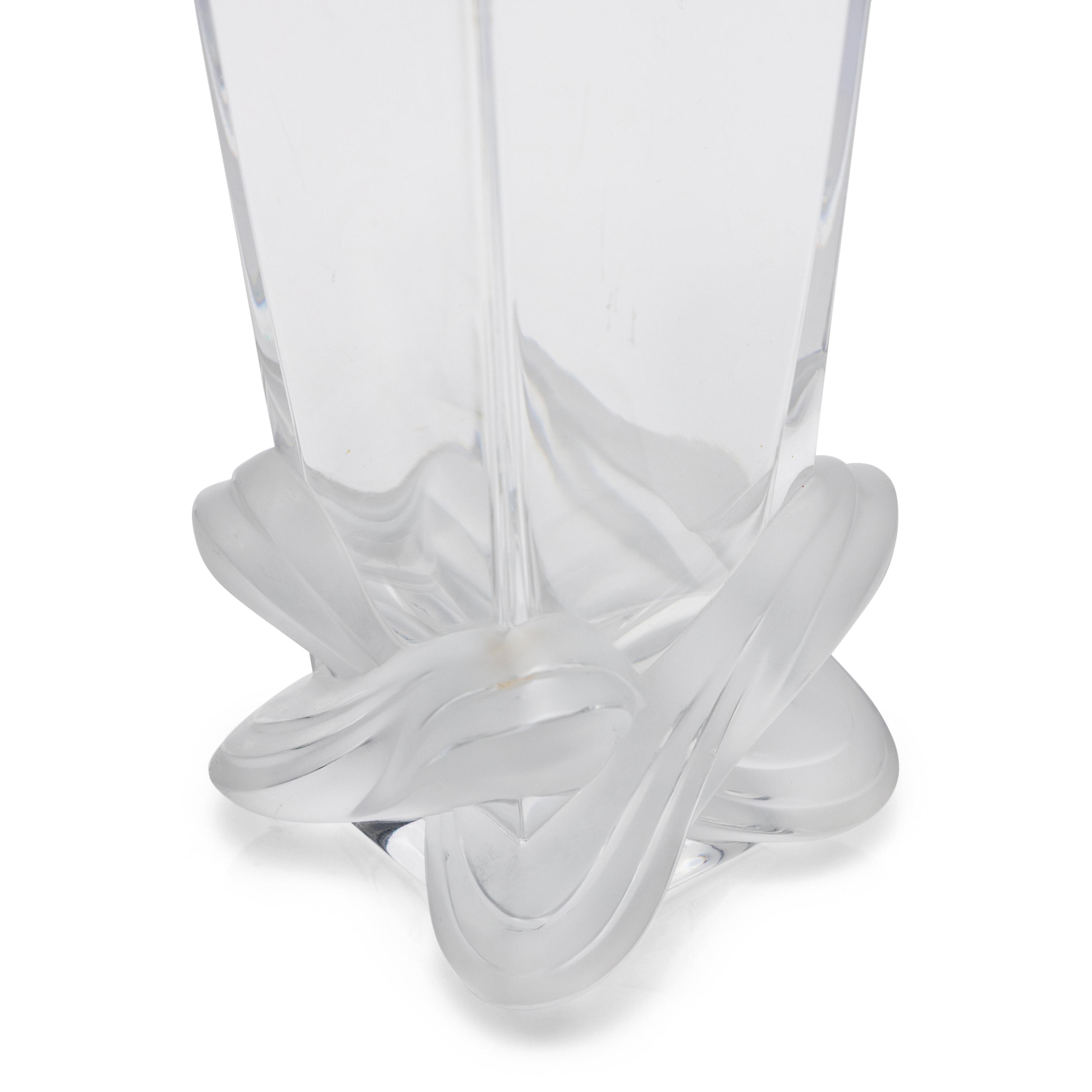 A Lalique Lucca Vase