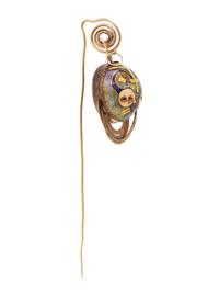 WILLIAM HARPER, ENAMEL '1980 BOOGIE I' BROOCH