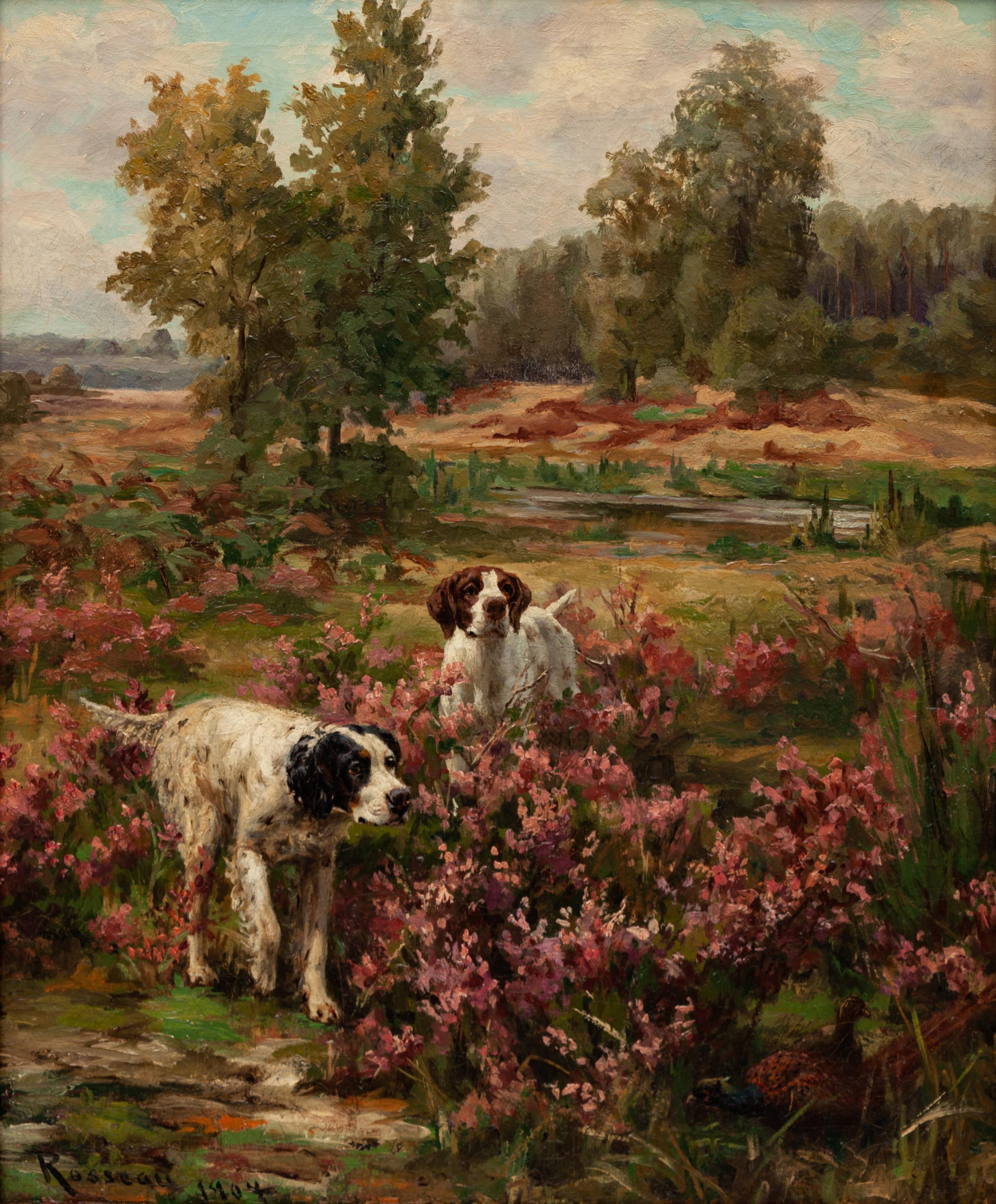 Two Hunting Dogs