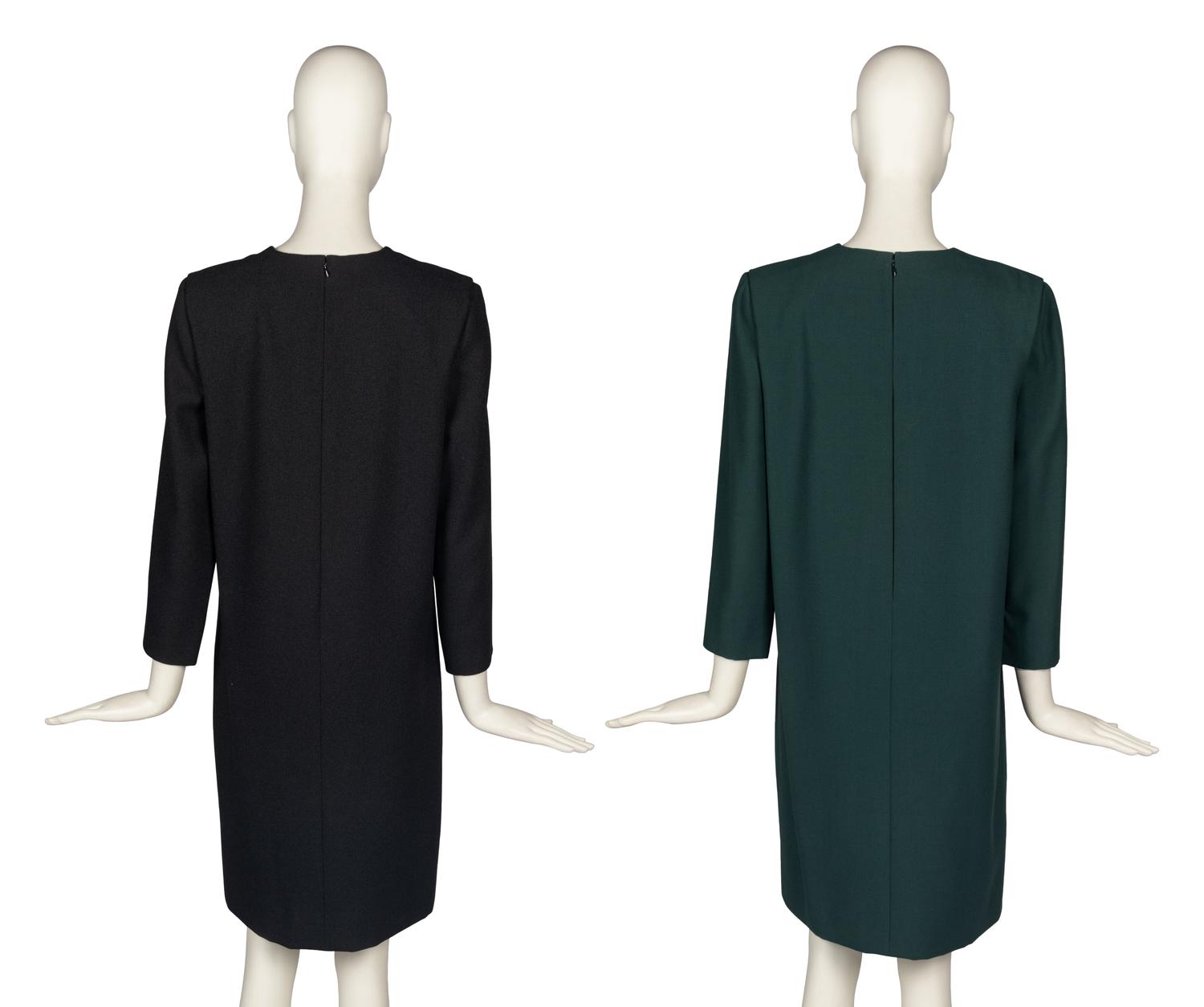 Two Pierre Cardin Haute Couture Dresses