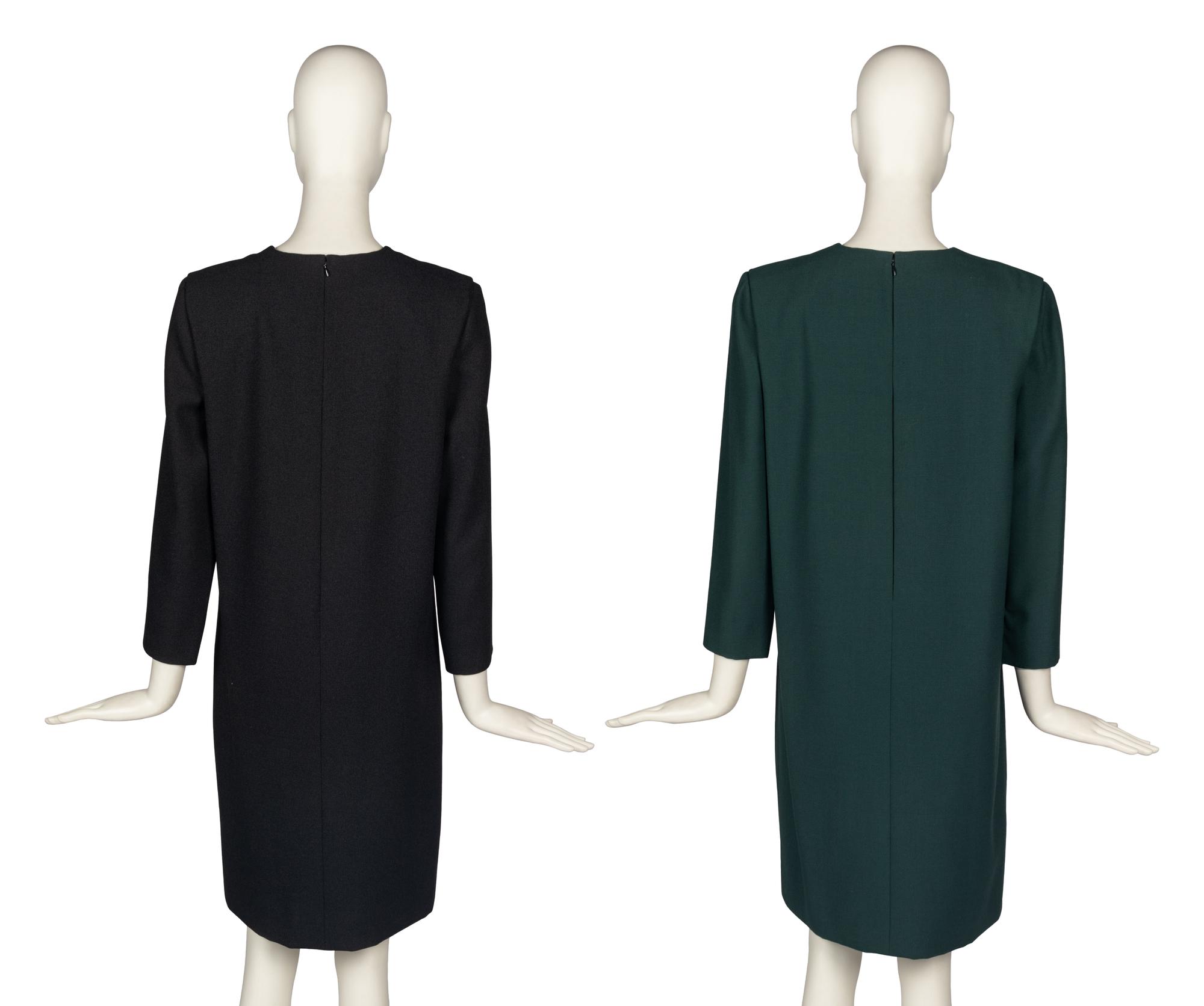 Two Pierre Cardin Haute Couture Dresses