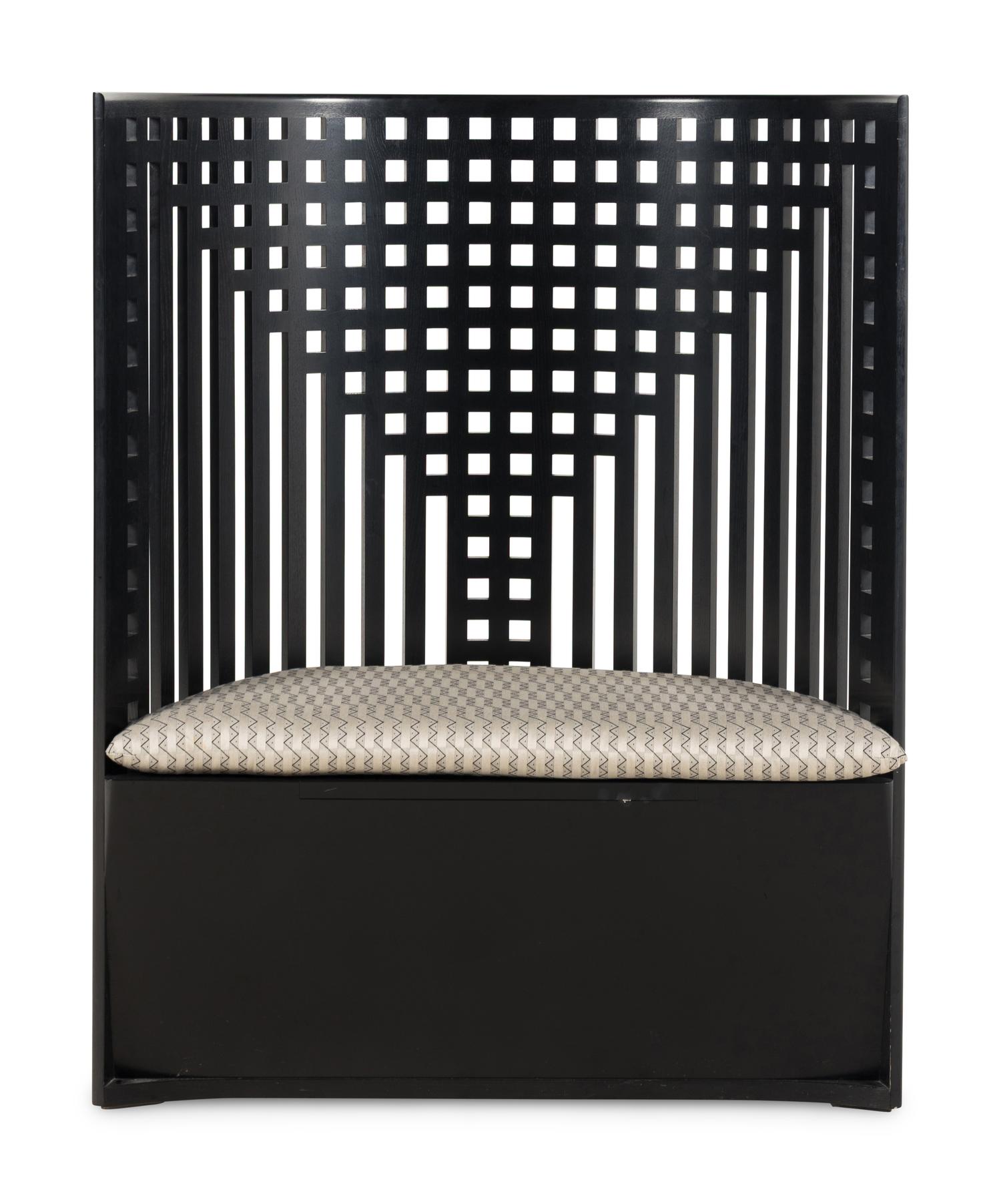A Charles Rennie Mackintosh Willow Chair by Cassina