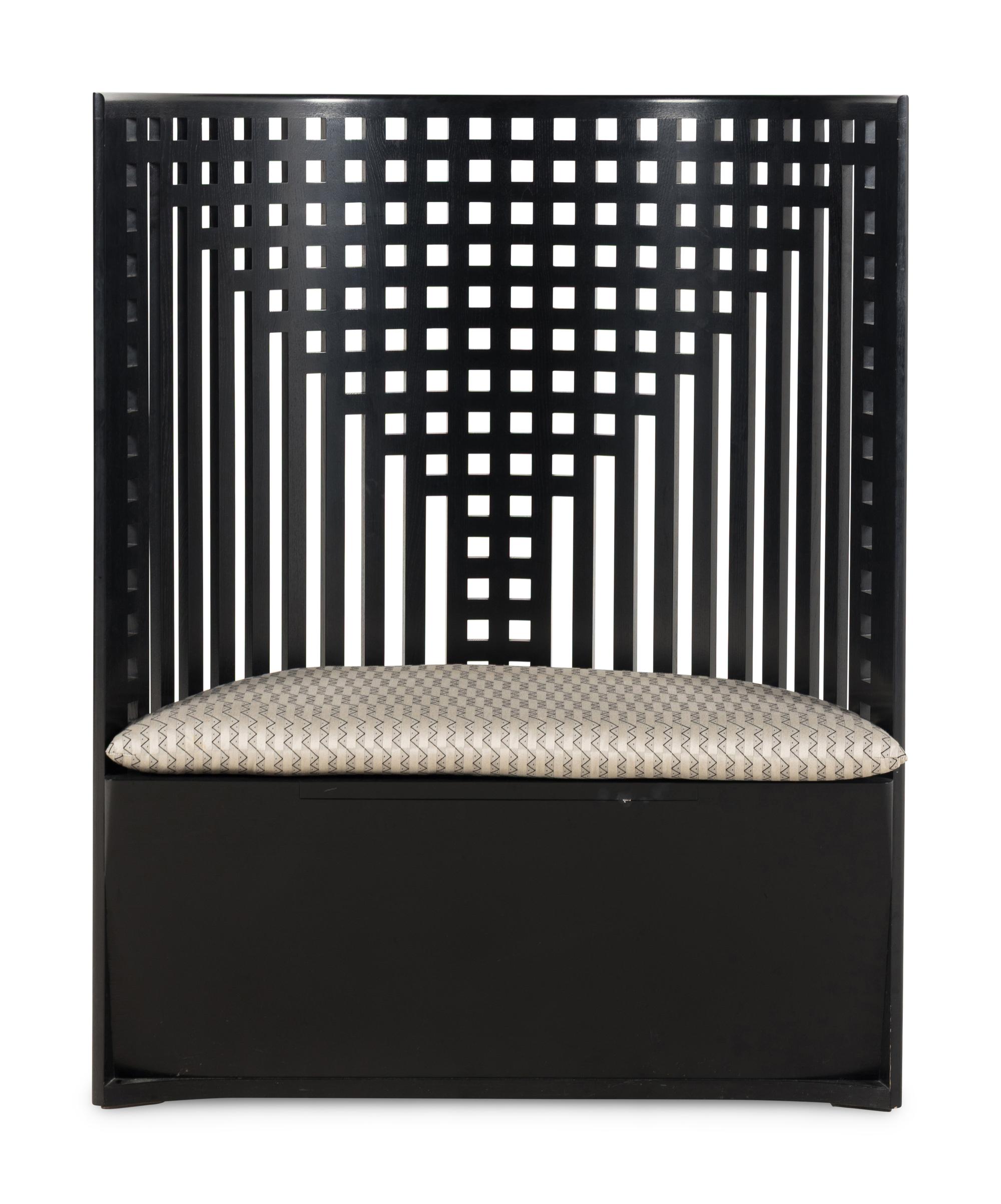 A Charles Rennie Mackintosh Willow Chair by Cassina