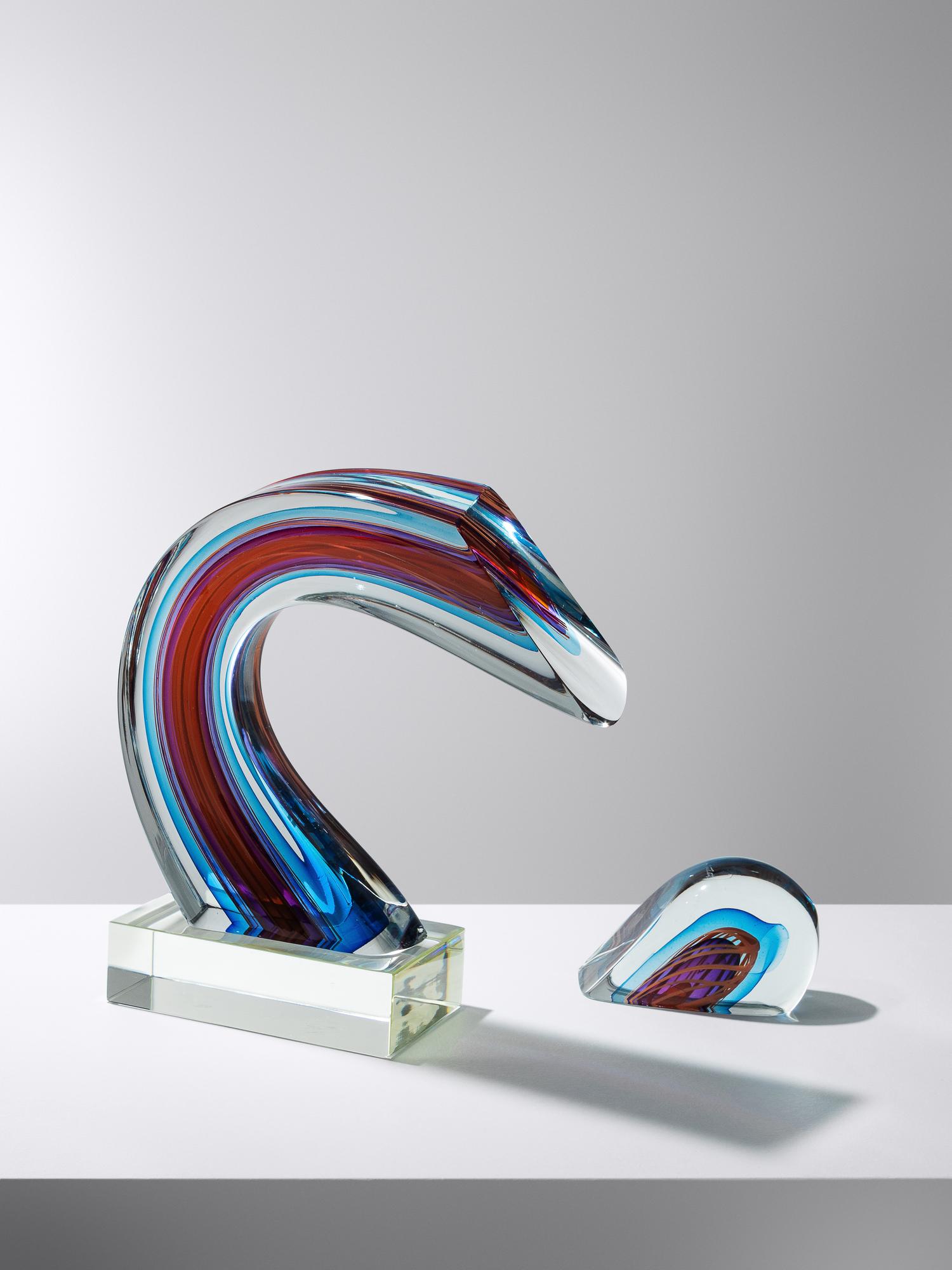 Ruby-Blue Mobile Arc , 1986
