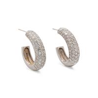 DIAMOND HOOP EARRINGS
