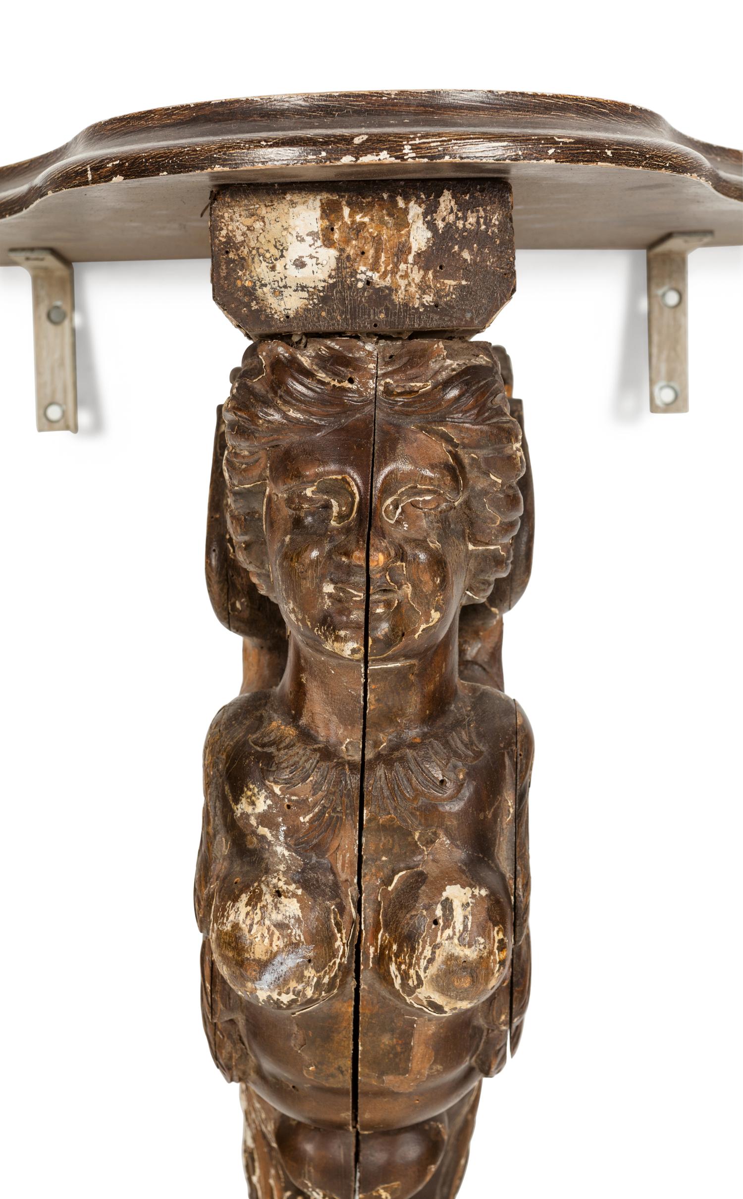 A Continental Painted Console Table