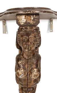 A Continental Painted Console Table