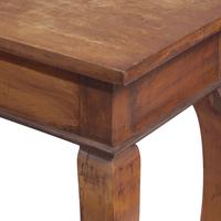 A Rococo Revival Cherry or Birch Side Table