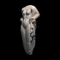 A Roman Marble Herm of Hermaphroditus