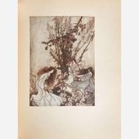 [Children's & Illustrated] [Rackham, Arthur] Barrie, J.M. Peter Pan in Kensington Gardens