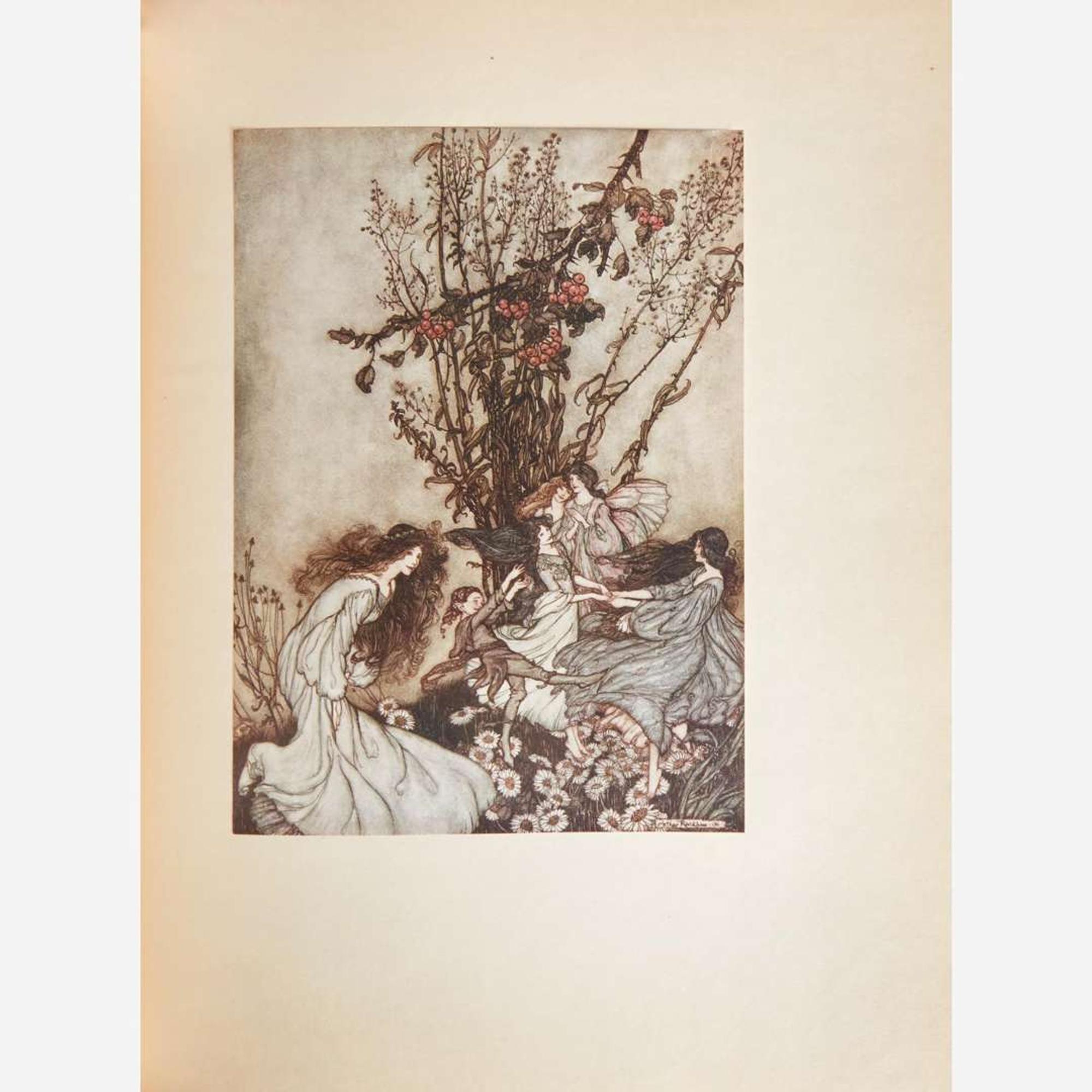[Children's & Illustrated] [Rackham, Arthur] Barrie, J.M. Peter Pan in Kensington Gardens