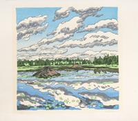 A Pair of Prints ( Osprey's Nest, 1979-80; Big Flowage , 1979)