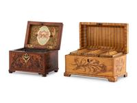 Two English Tea Caddies