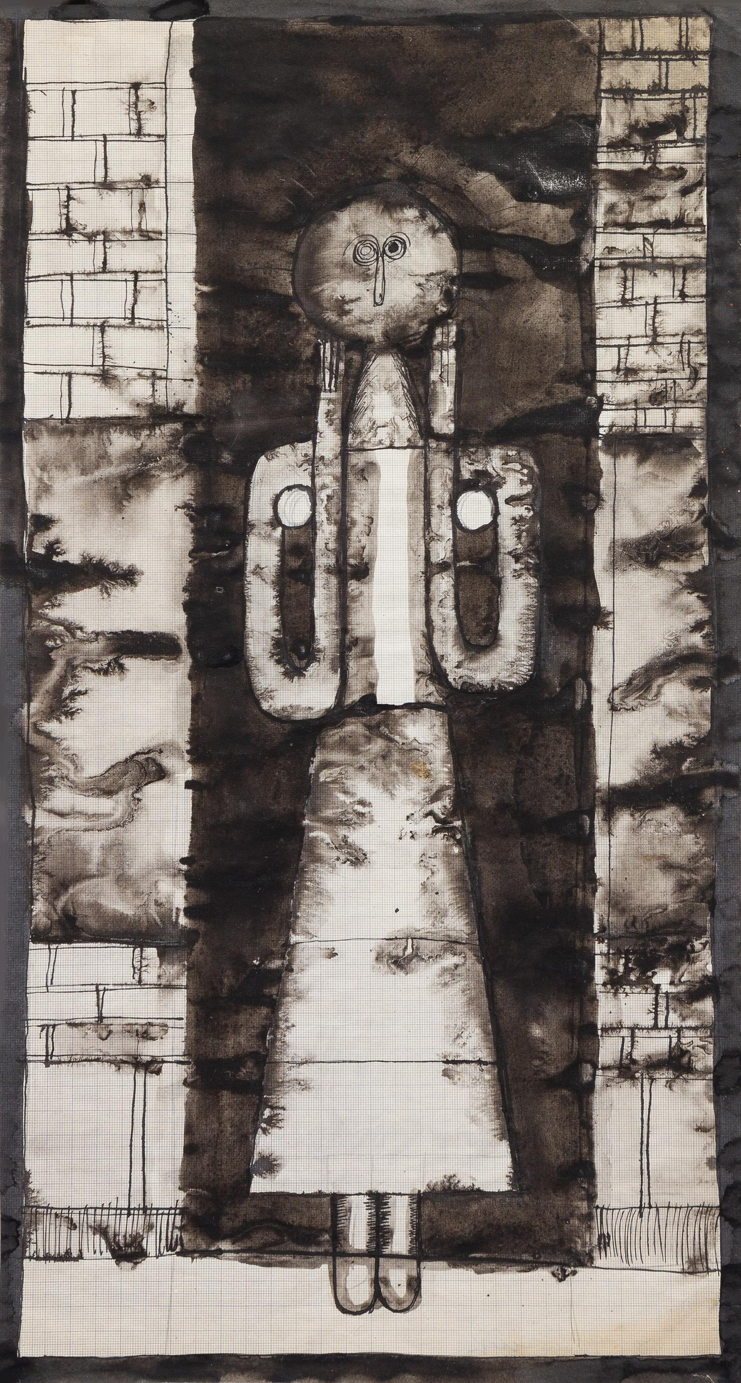 Jan Lebenstein, (Polish/French, 1930-1999), No. 53
