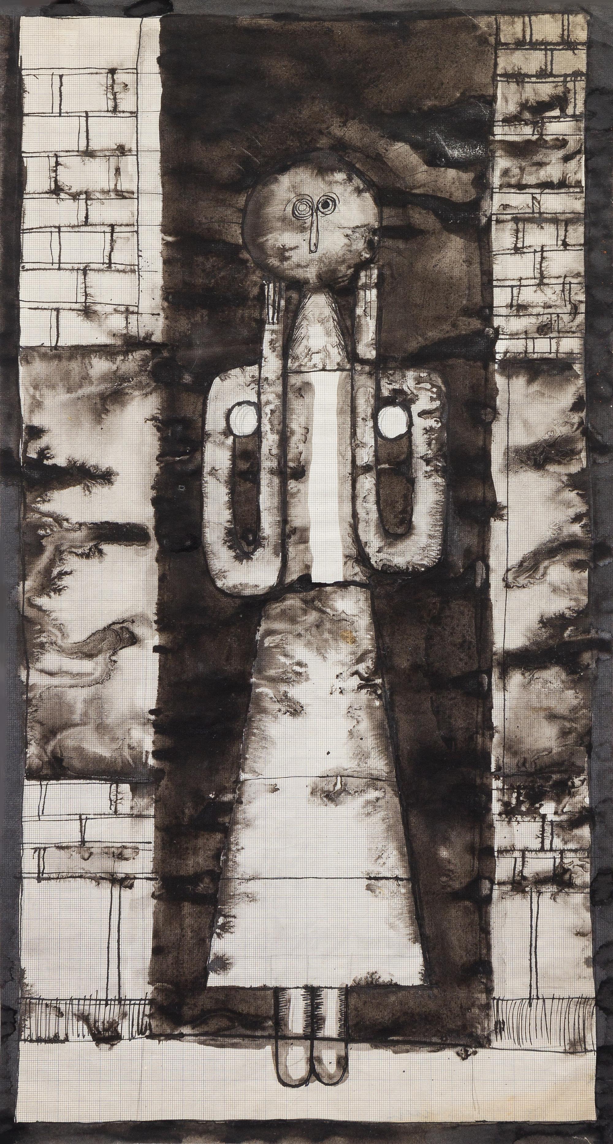 Jan Lebenstein, (Polish/French, 1930-1999), No. 53