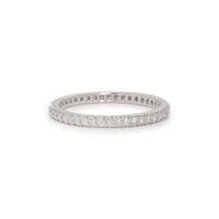 TIFFANY & CO., PLATINUM AND DIAMOND ETERNITY BAND
