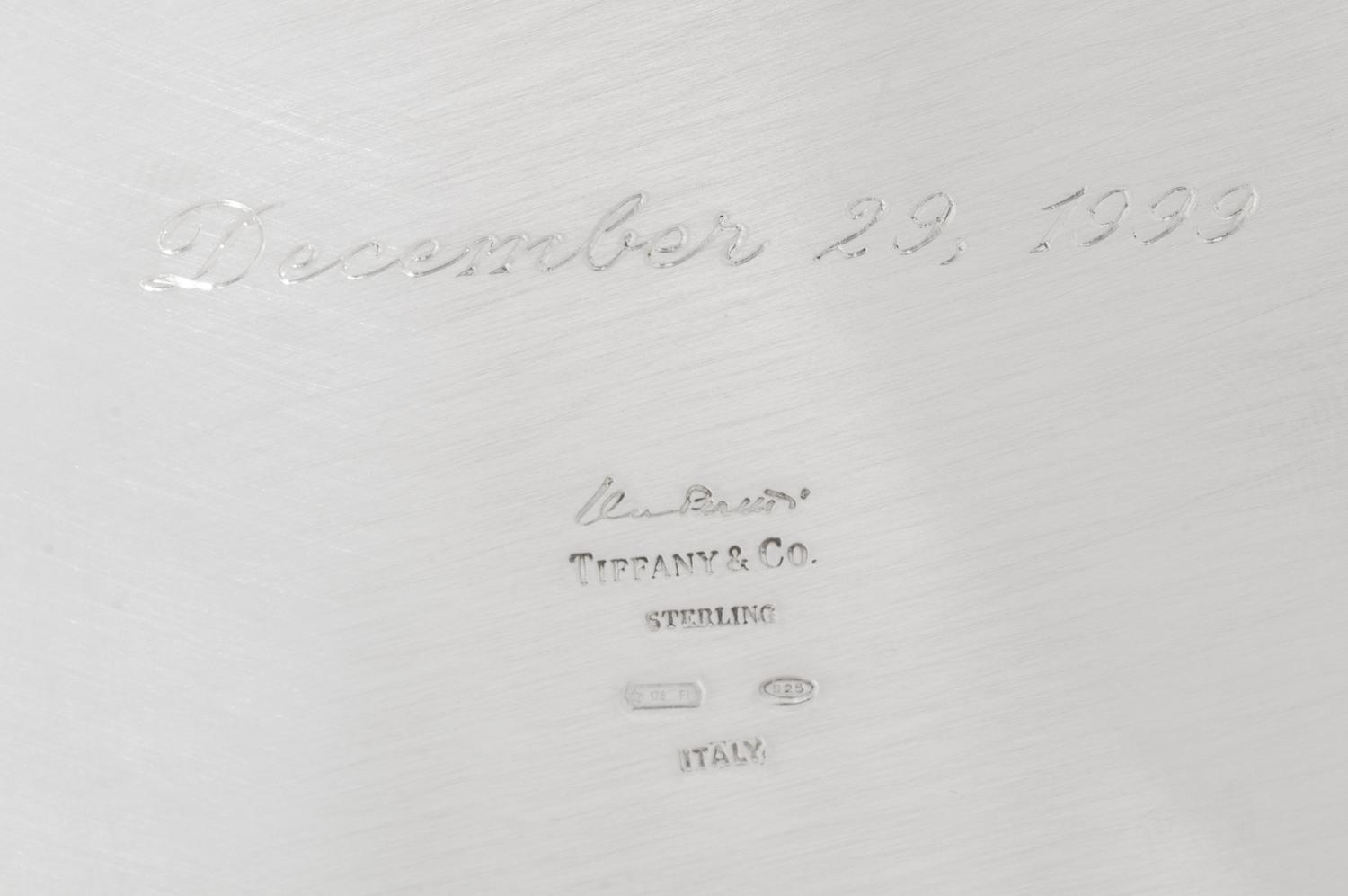 An Elsa Peretti for Tiffany and Co. Silver Pitcher
