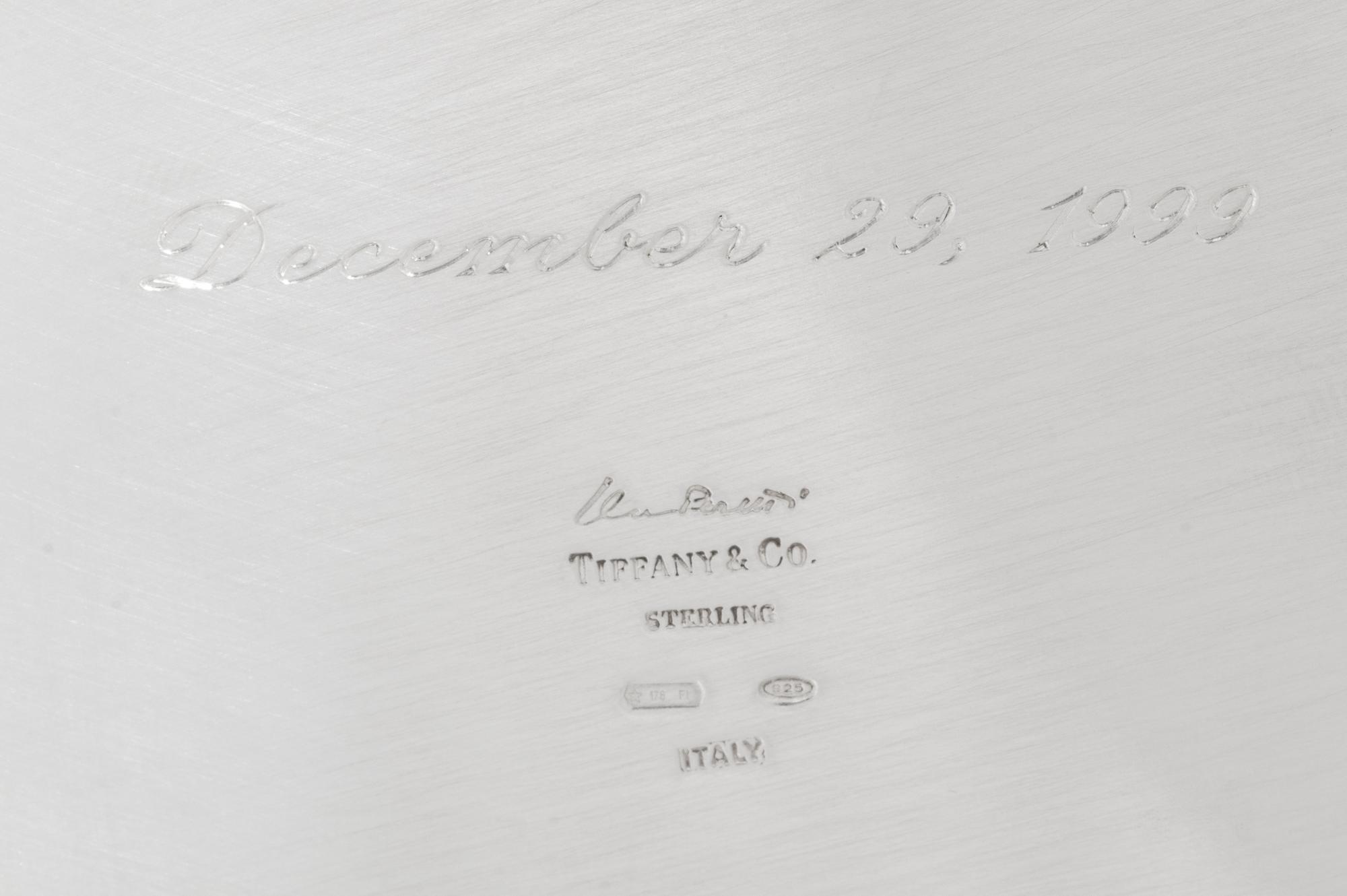 An Elsa Peretti for Tiffany and Co. Silver Pitcher