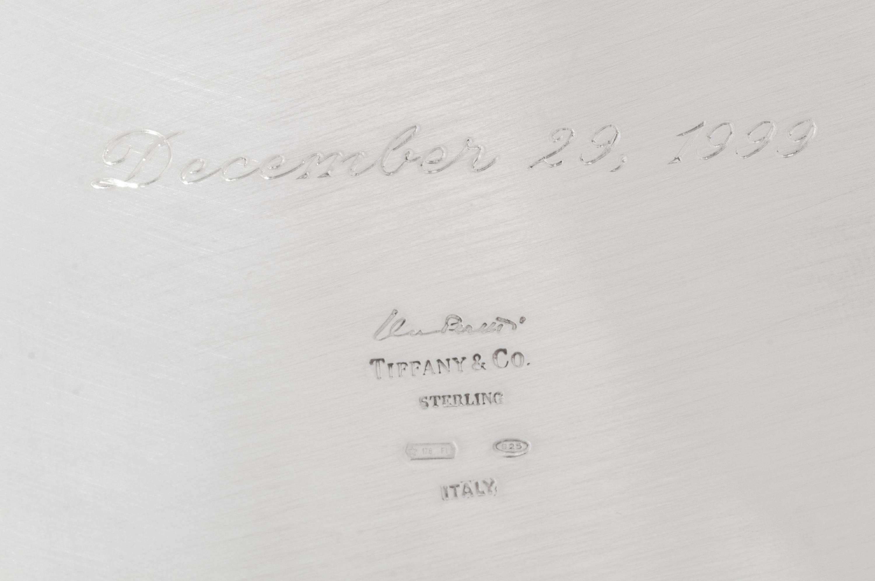 An Elsa Peretti for Tiffany and Co. Silver Pitcher