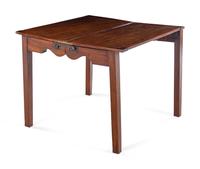 A George III Style Mahogany Folding Table
