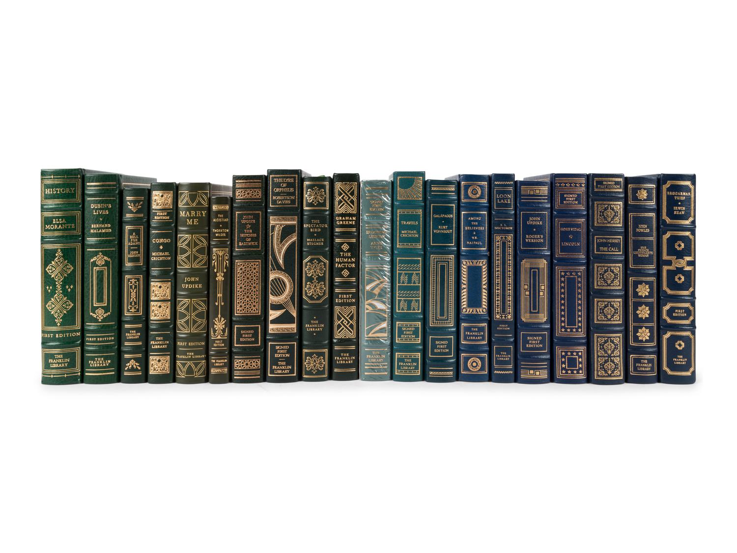 [BINDINGS]. A group of 51 works in 52 volumes published by the Easton Press and Franklin Library, including: