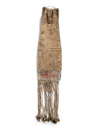 Blackfeet Beaded Hide Tobacco Bag, Published