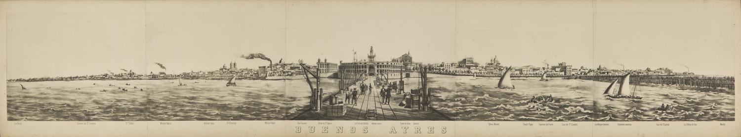[Maps & Atlases] [Buenos Aires] Willems, (Guillermo). Buenos Ayres